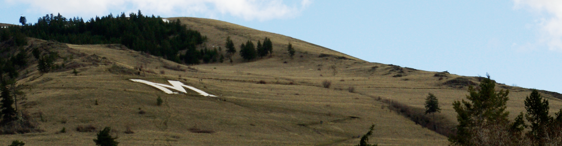 The M on Mount Sentinel